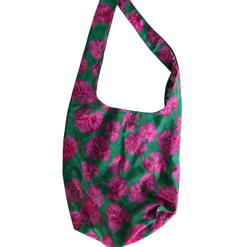 DVF Diane Von Furstenberg Reusable Shoulder Bag Tote Bag Floral‎ Print